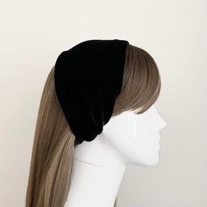 Black Velvet Headbands